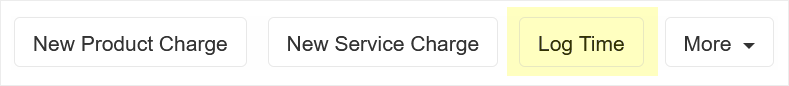Click the button to add a time entry
