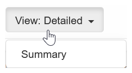 Billing report detail level