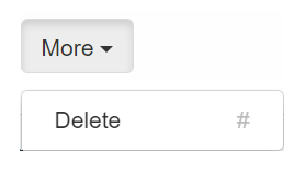 Delete label