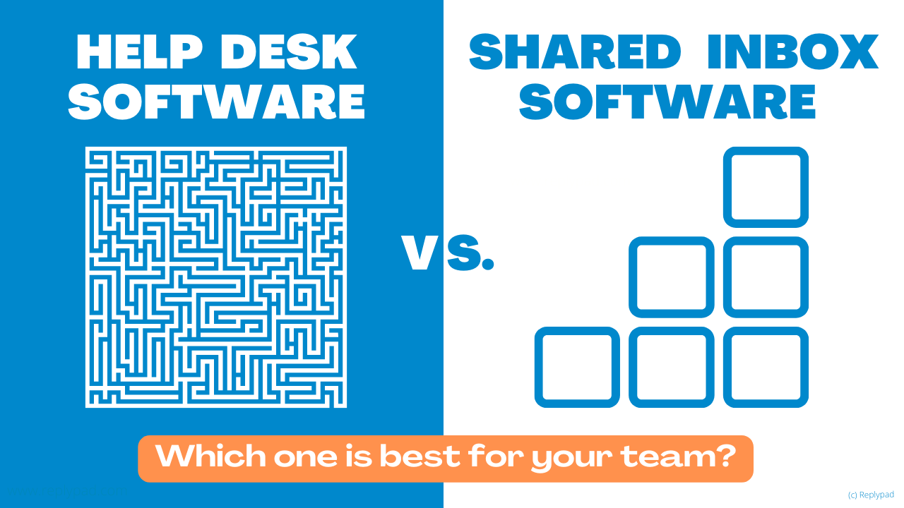 Help desk software vs. Shared inbox software - Which one is best for your team?