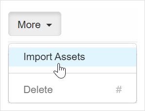 Import assets