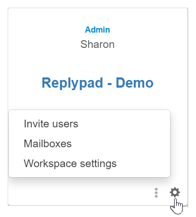 Manage workspace settings