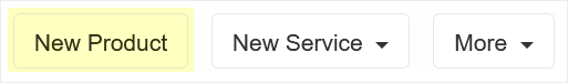 Click the button to add new product