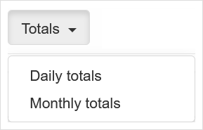 Time log report totals level