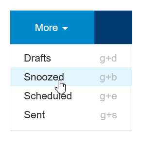 View my snoozed tickets